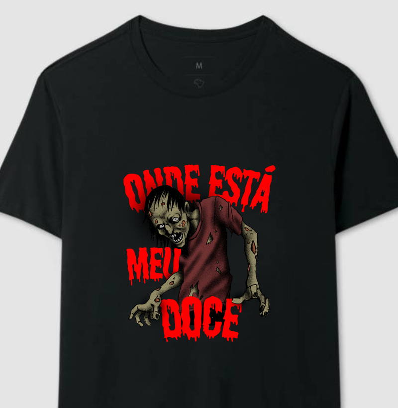 Camiseta Onde está meu Doce
