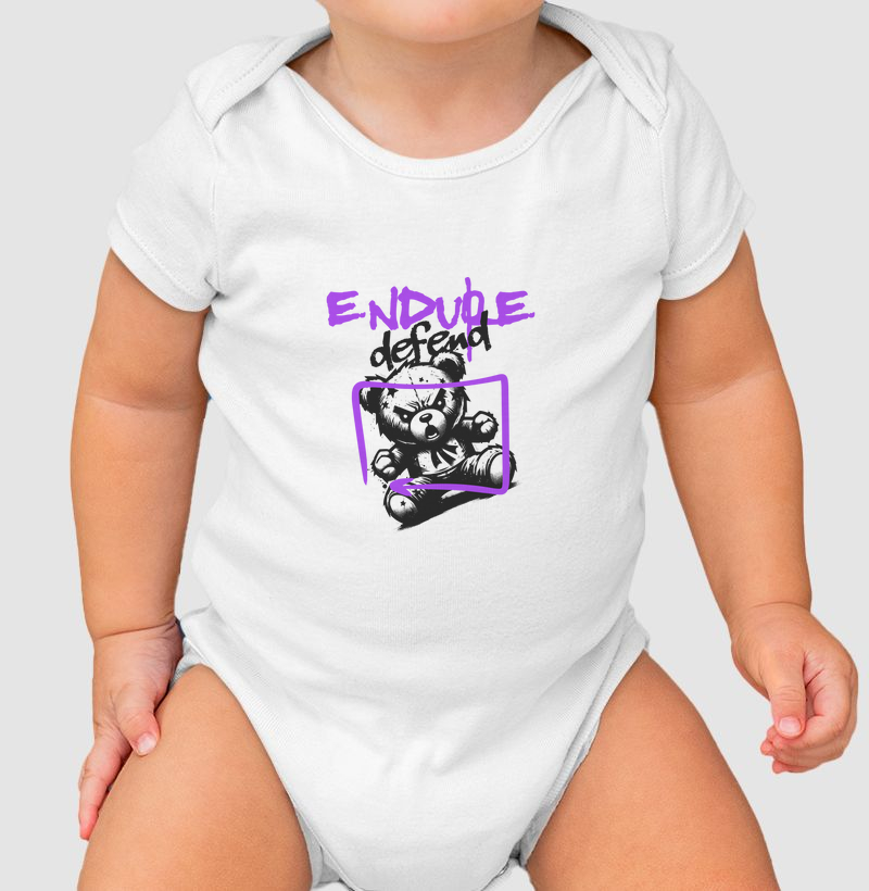 Endure & Defend: Body Infantil - Resiliência com Atitude