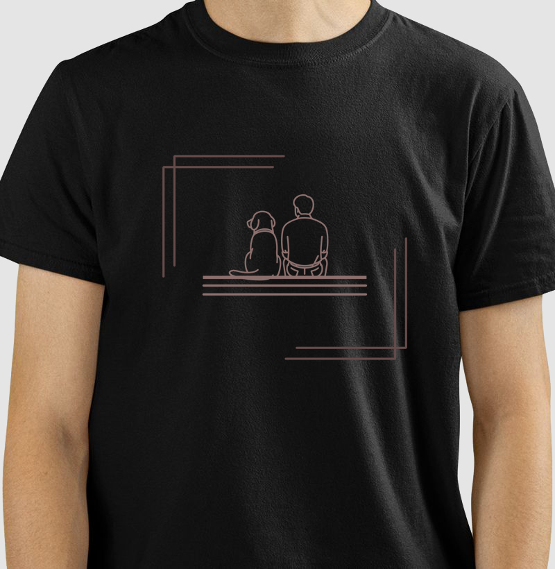 Camiseta Curtindo o horizonte