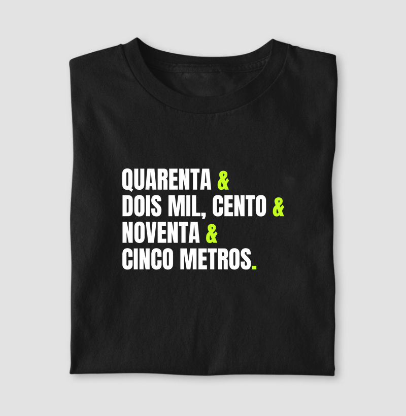 Camiseta Distância 42,195