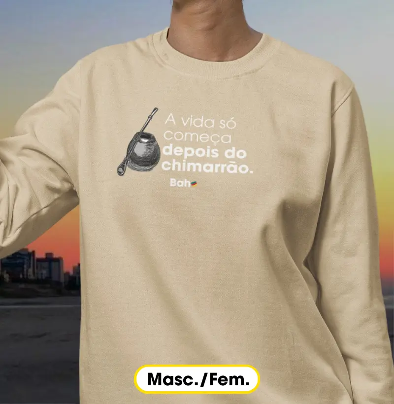 A vida começa depois do chimarrão
