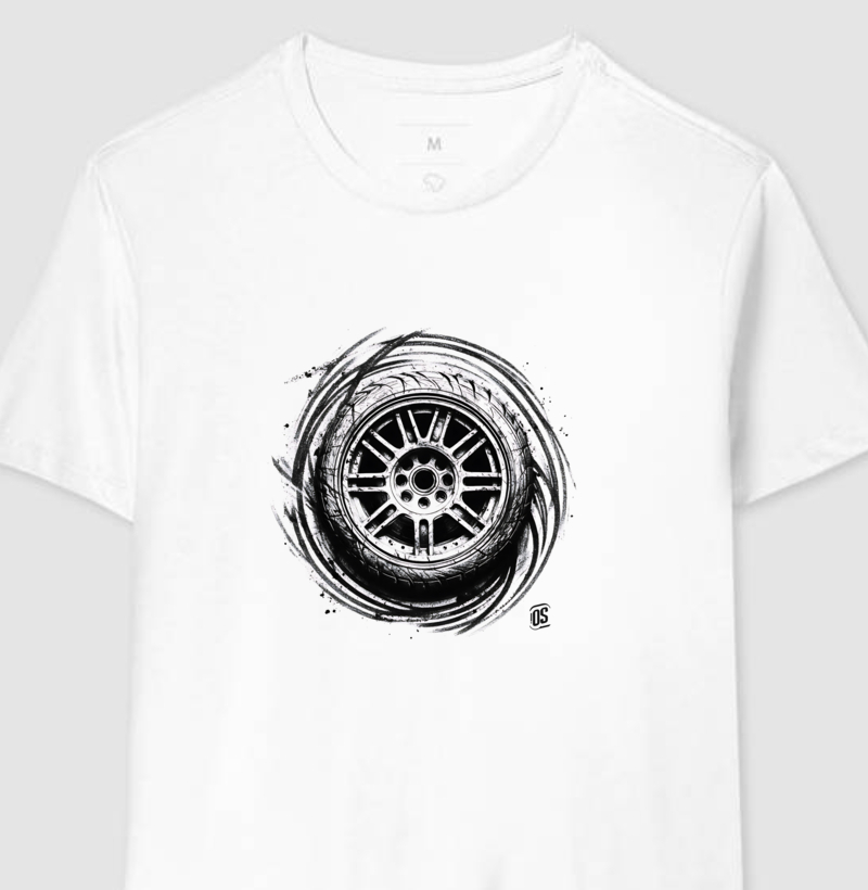 Camiseta Manga Curta Everyday Oversteer Spinning