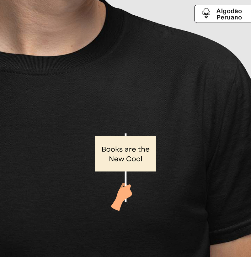 Camiseta | Books are the new cool