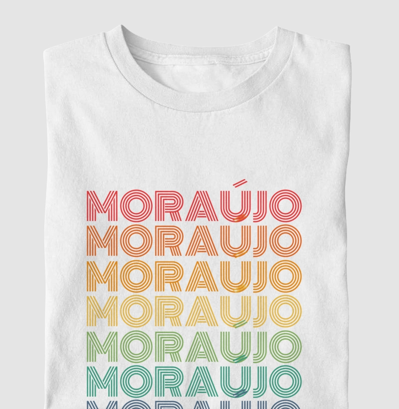 Moraújo Letreiro Retrô