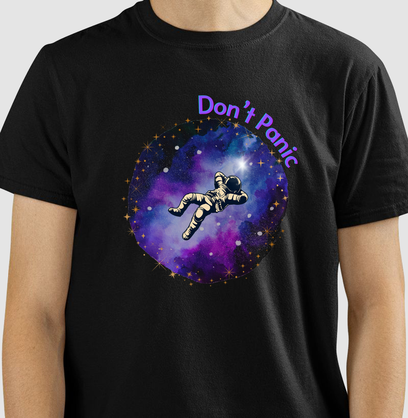 Don't Panic - Guia do Mochileiro das Galáxias