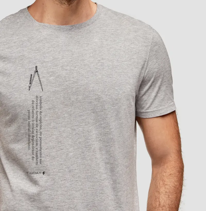 Camiseta T-Goat Compass Símbolos