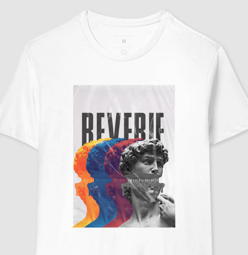 Camiseta Reverie Color Statue
