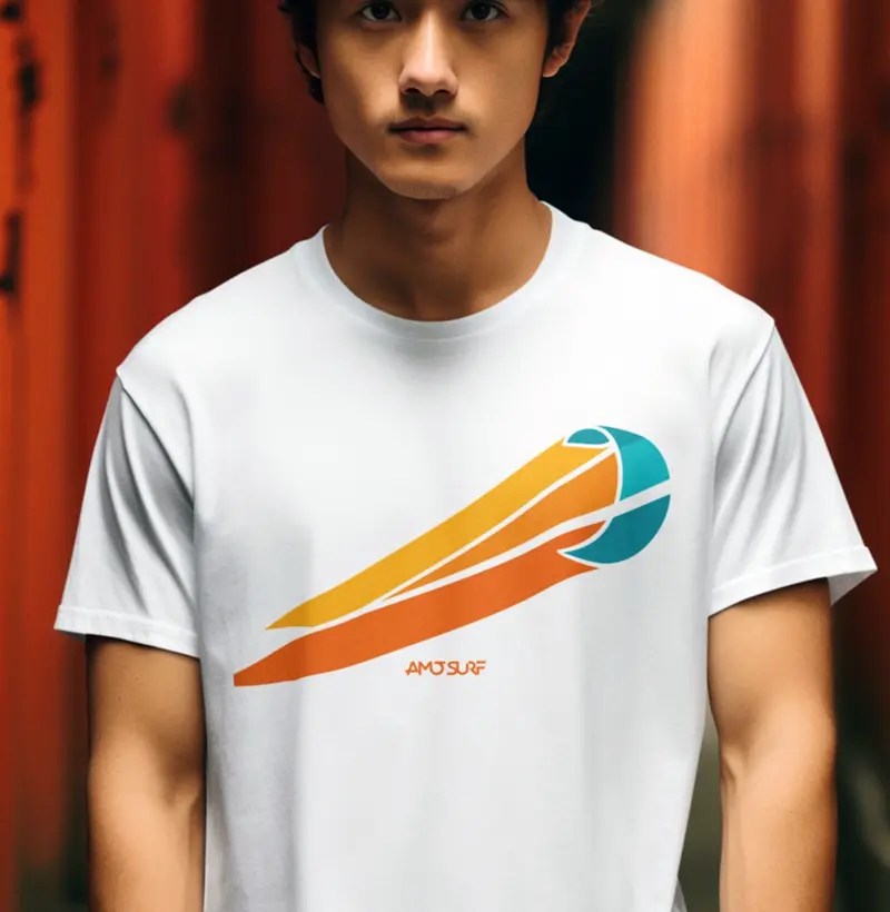 CAMISETA AMO SURF LINHAS DO KITE