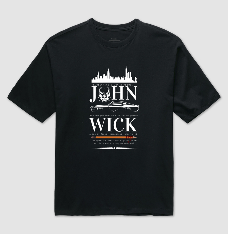 Jhon Wick and Pit bull
