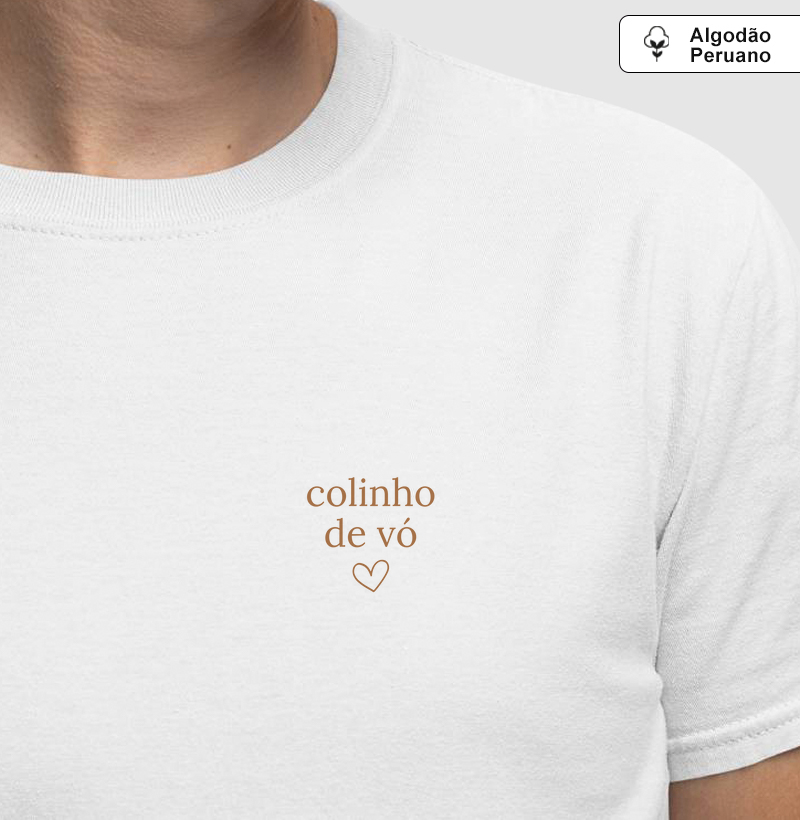 Colinho de Vó. (algodão peruano)