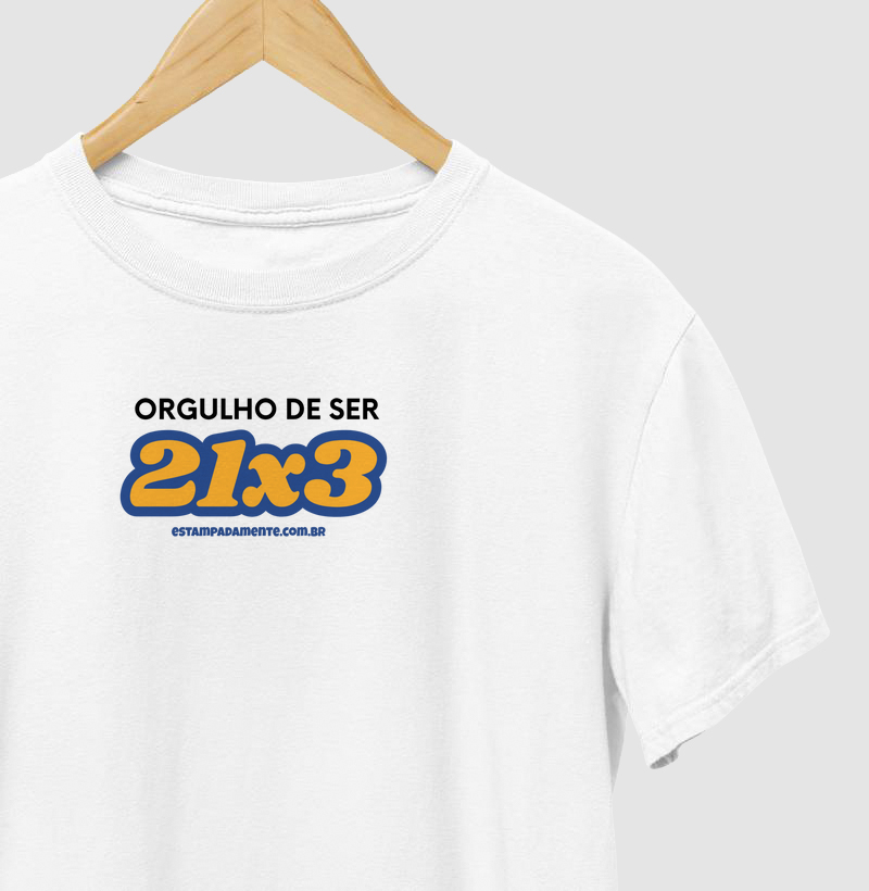 Orgulho de ser 21x3.