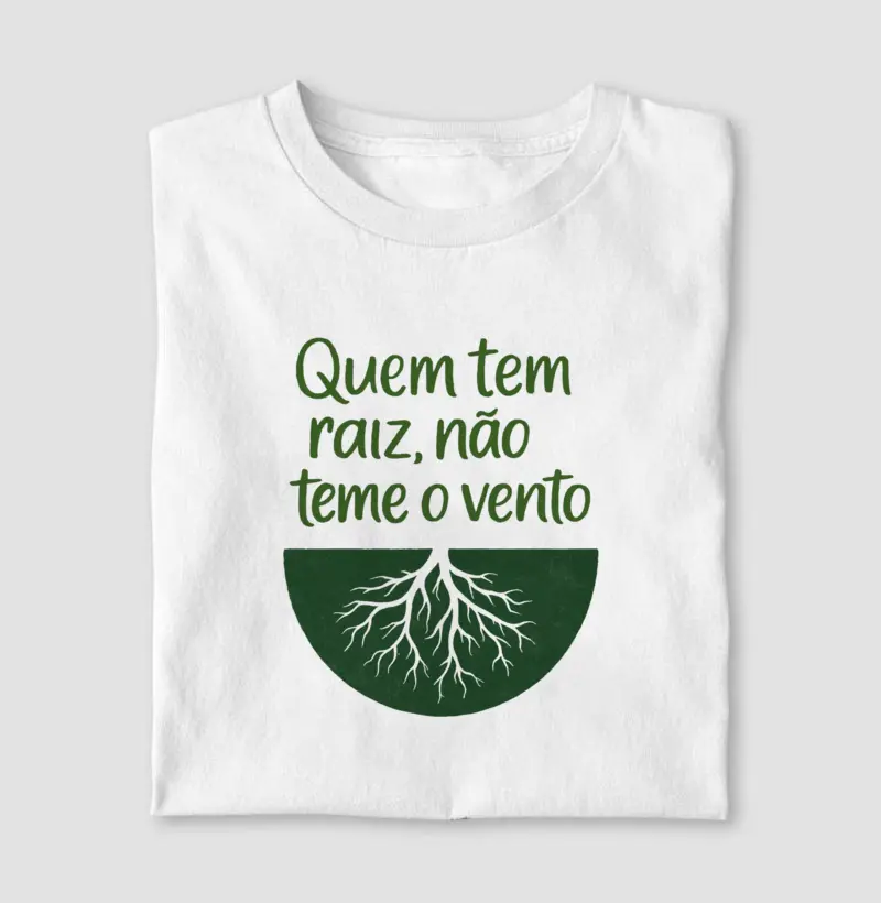 Camisa Raíz Que Não Teme