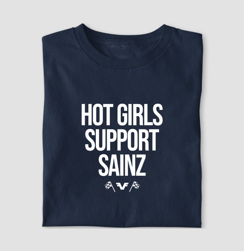 Camiseta Hot Girls Suport Carlos Sainz