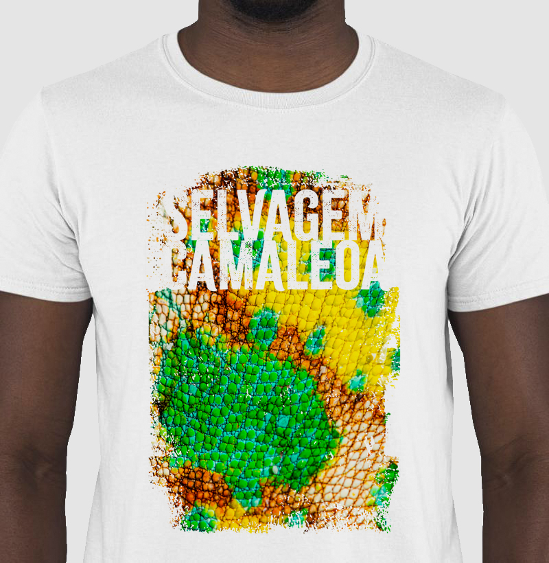 Camiseta Axé - Selvagem Camaleoa
