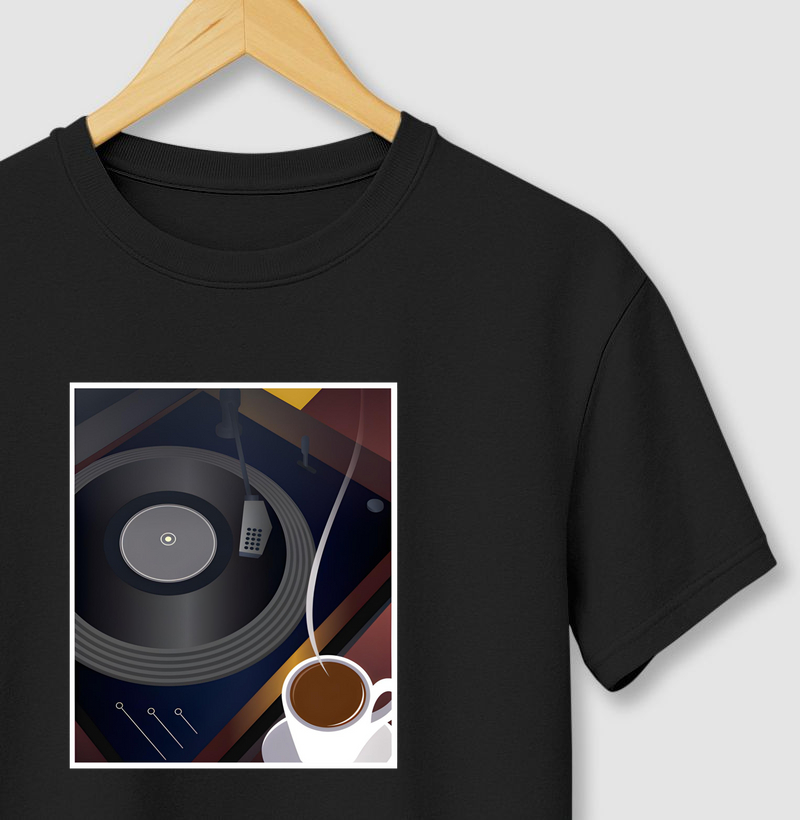 TOCA-DISCO E CAFÉ - DESENHO