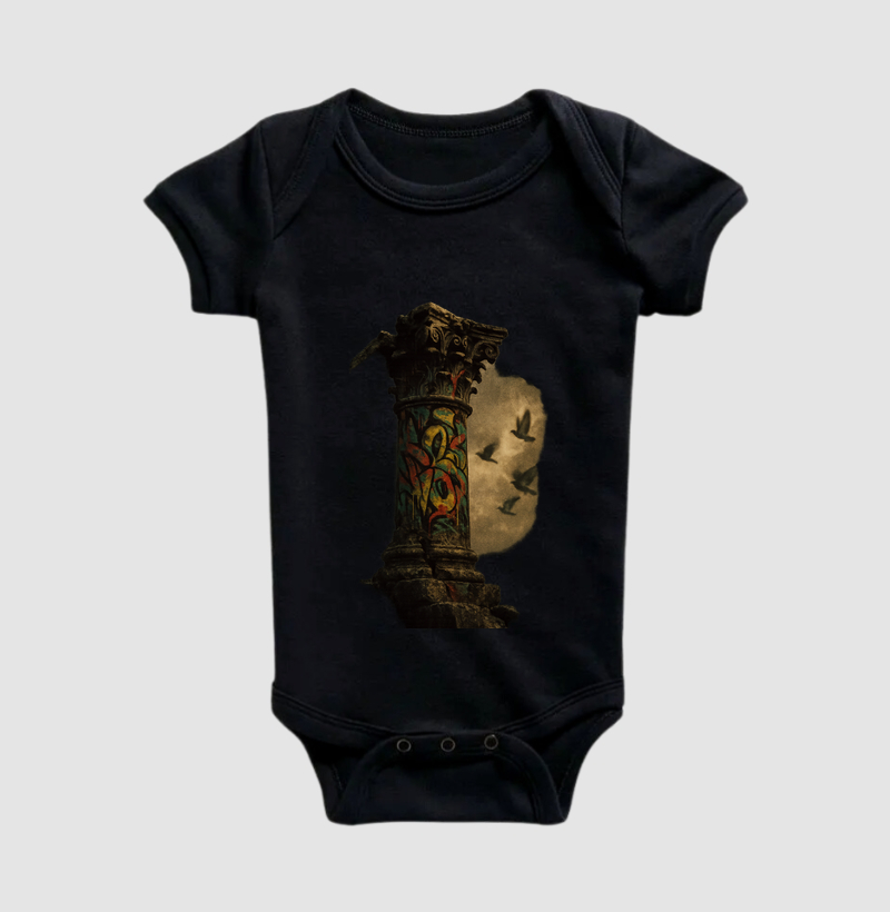 Camiseta "Roma e Concreto" – A Eternidade nas Ruínas