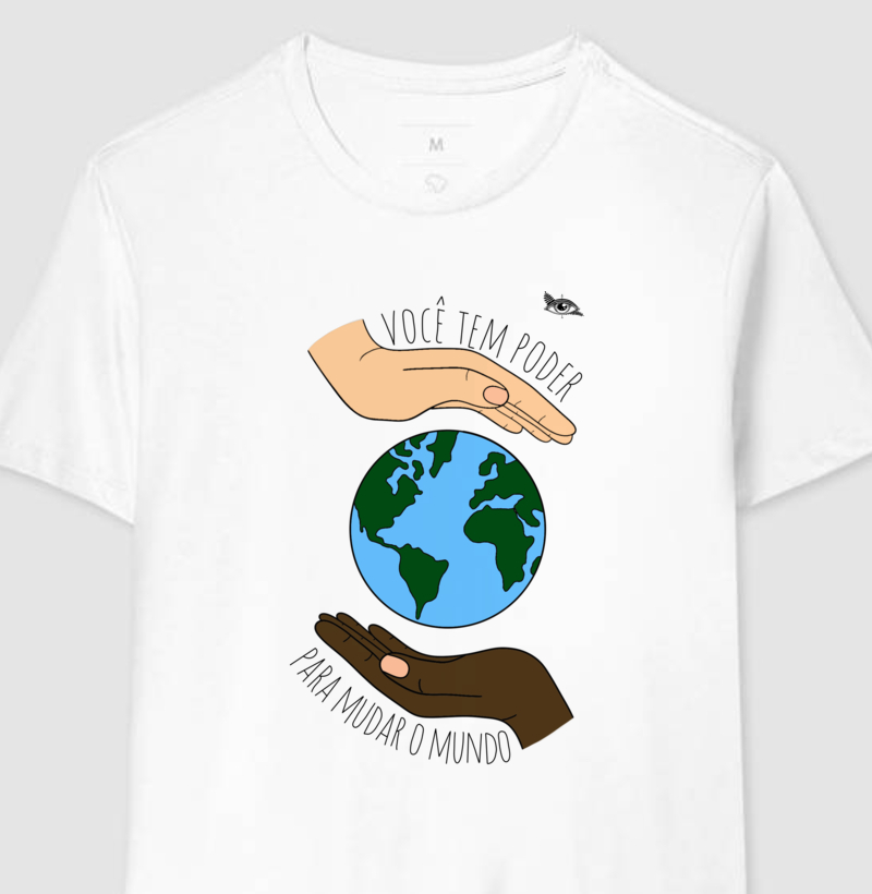 Camiseta Mudar o Mundo