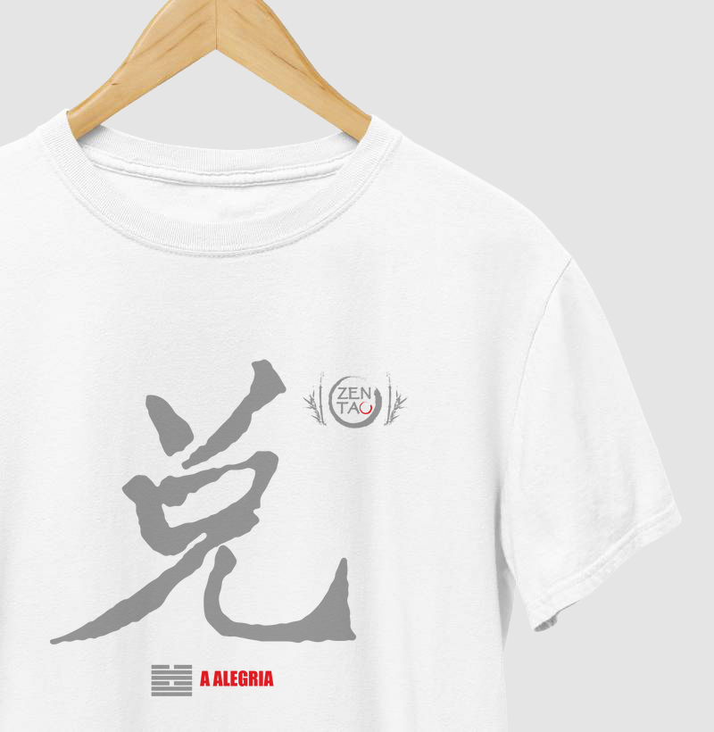 I-Ching: A Alegria (estampa cinza)