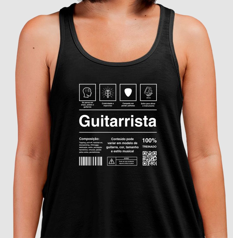Rótulo Guitarrista