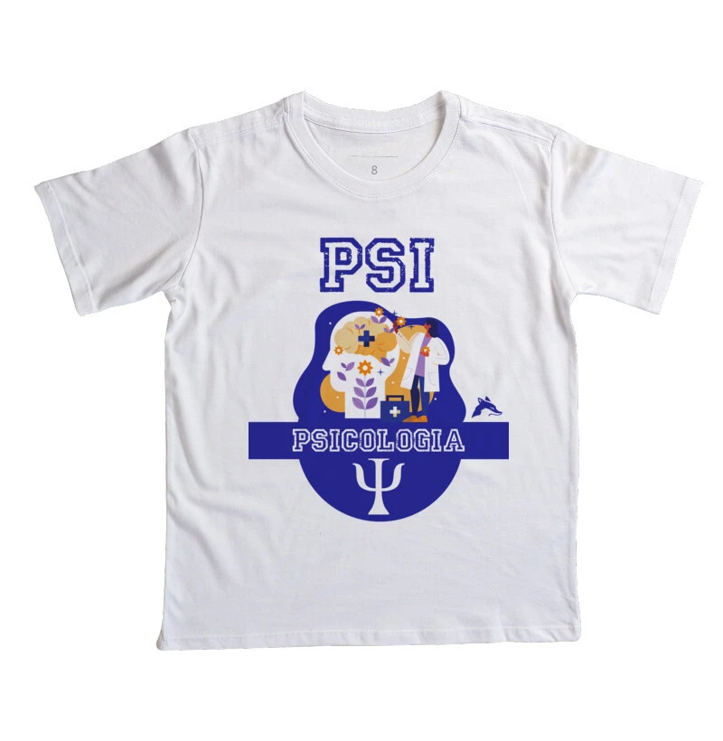 Camiseta Infantil Psicologia 0015