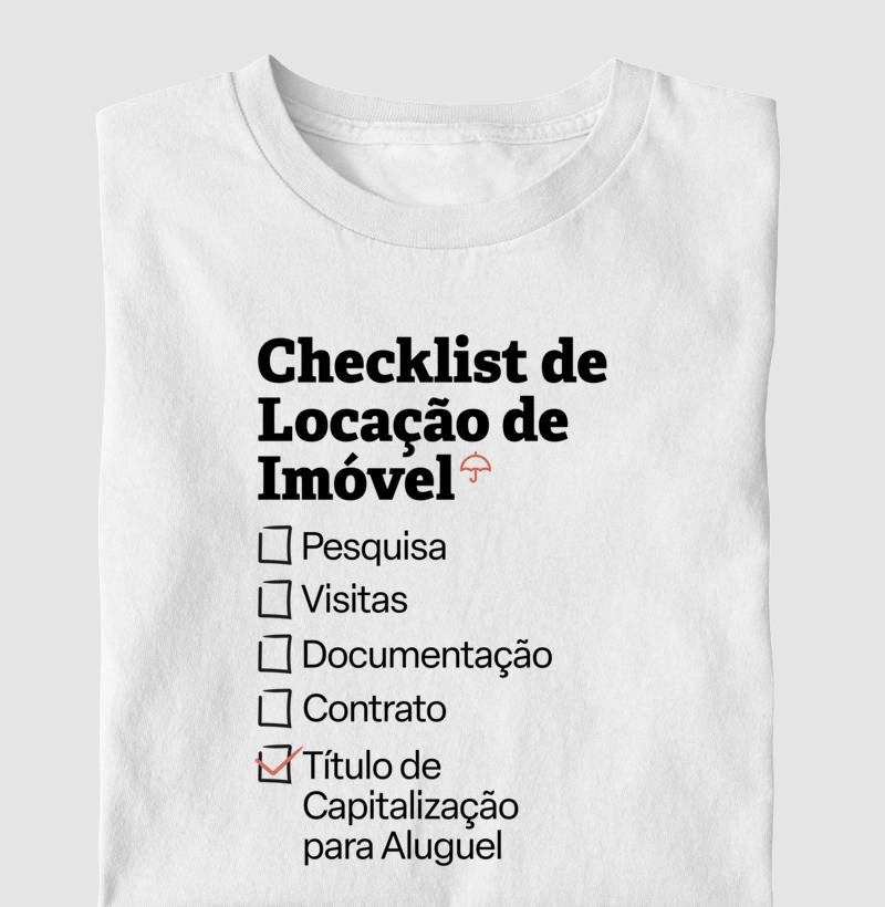 Checklist de Locação de Imóvel com Título de Capitalização para Aluguel
