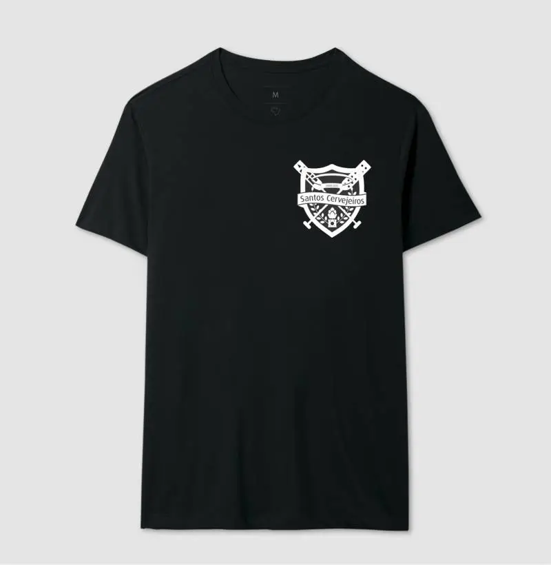 Camiseta Santos Cervejeiros Bolso Preto