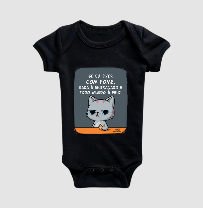 Camiseta Gato Sincero Fome