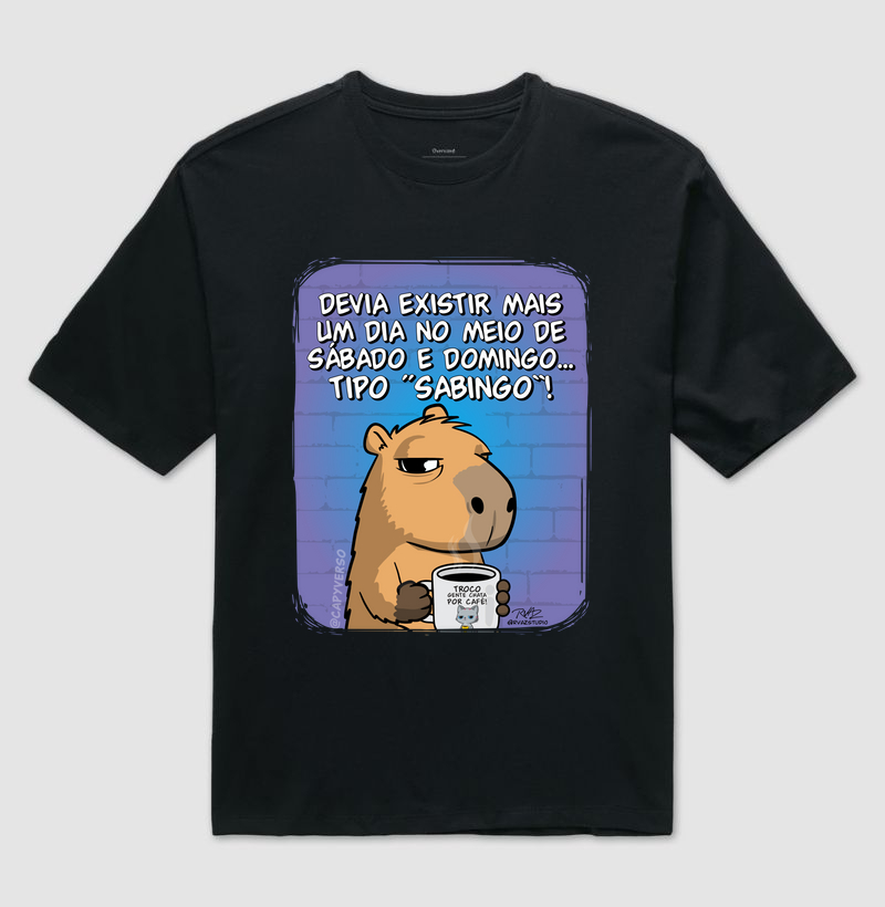Camiseta Capivara Sabingo