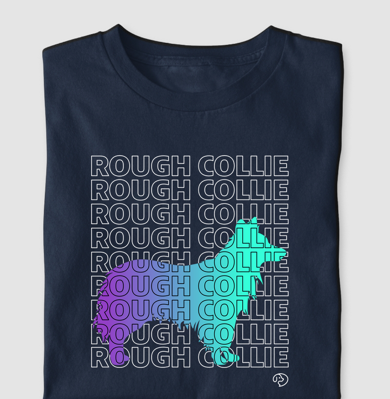 Rough Collie Silhueta