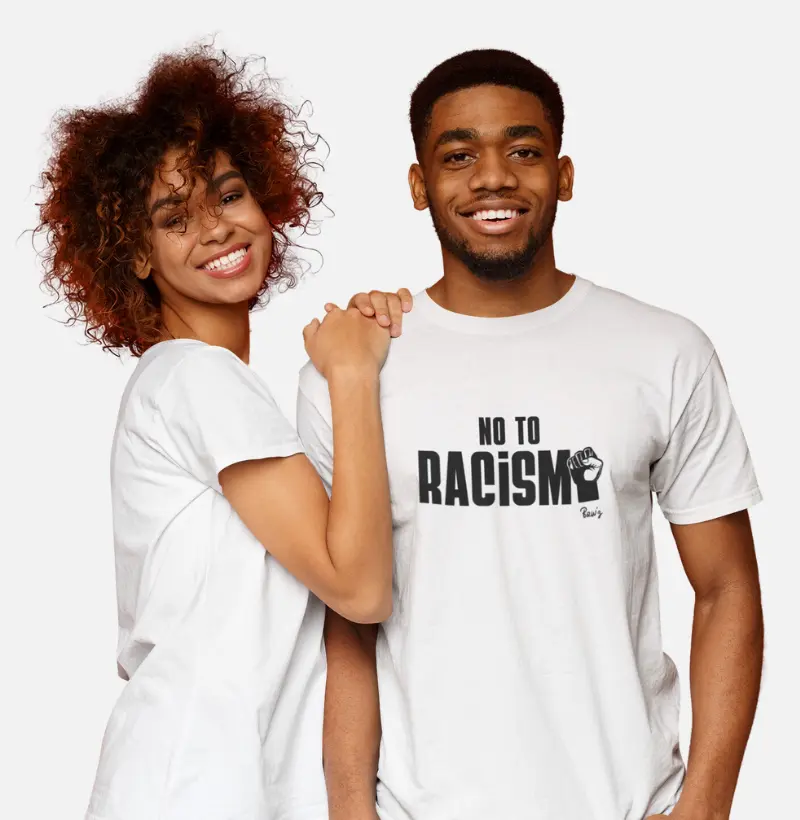 No Racism Branca