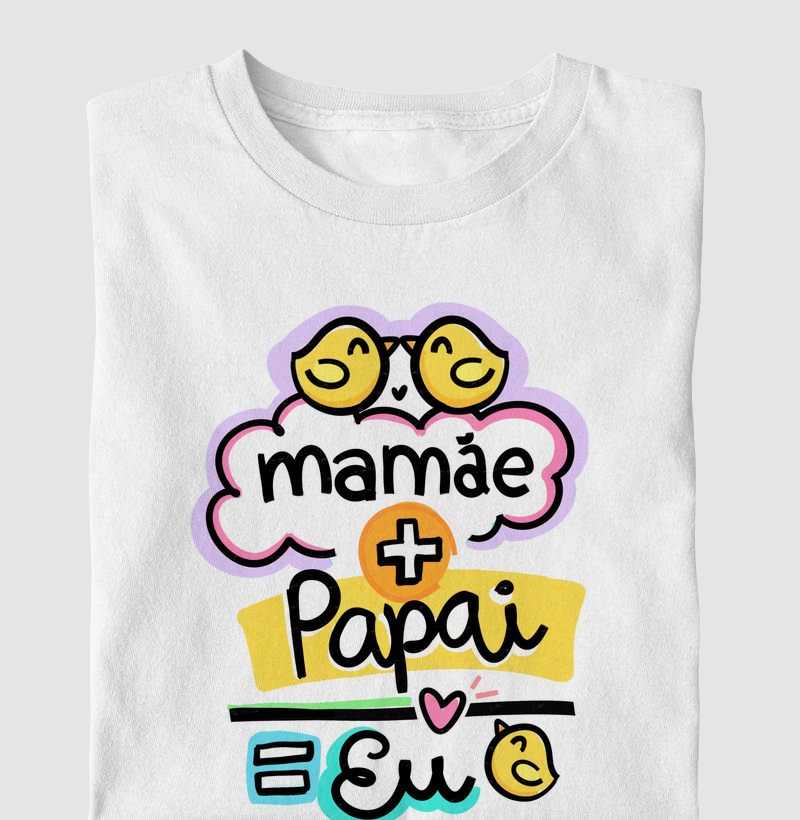 Mamãe + Papai = EU (menina)