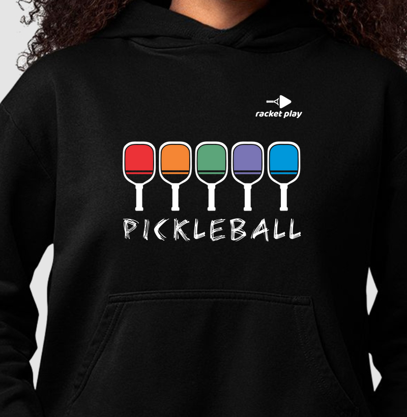 Moletom Capuz Pickleball - Raquetes