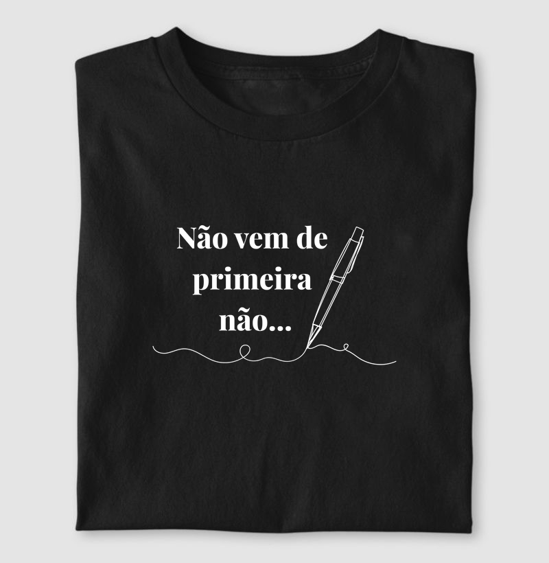 Camiseta Caneta