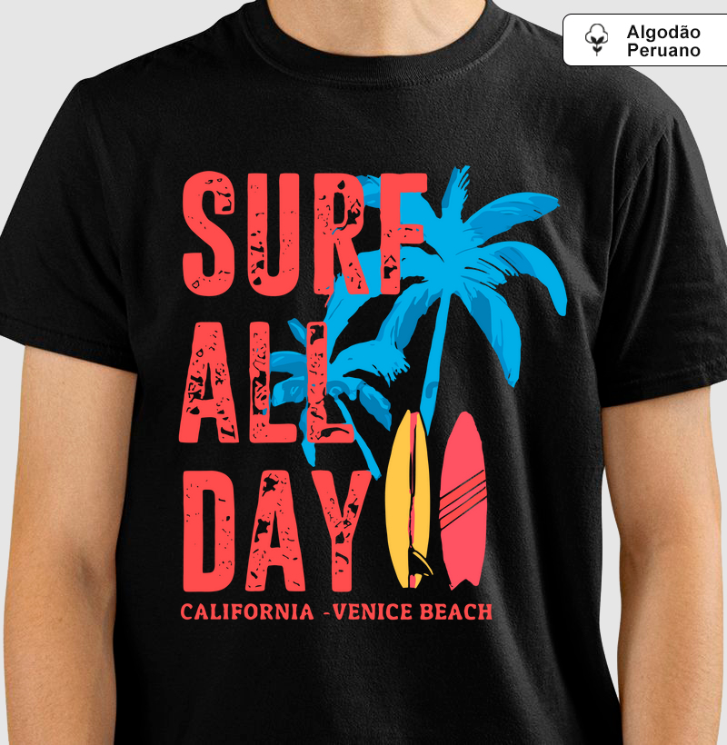 Camiseta Algodão Peruano