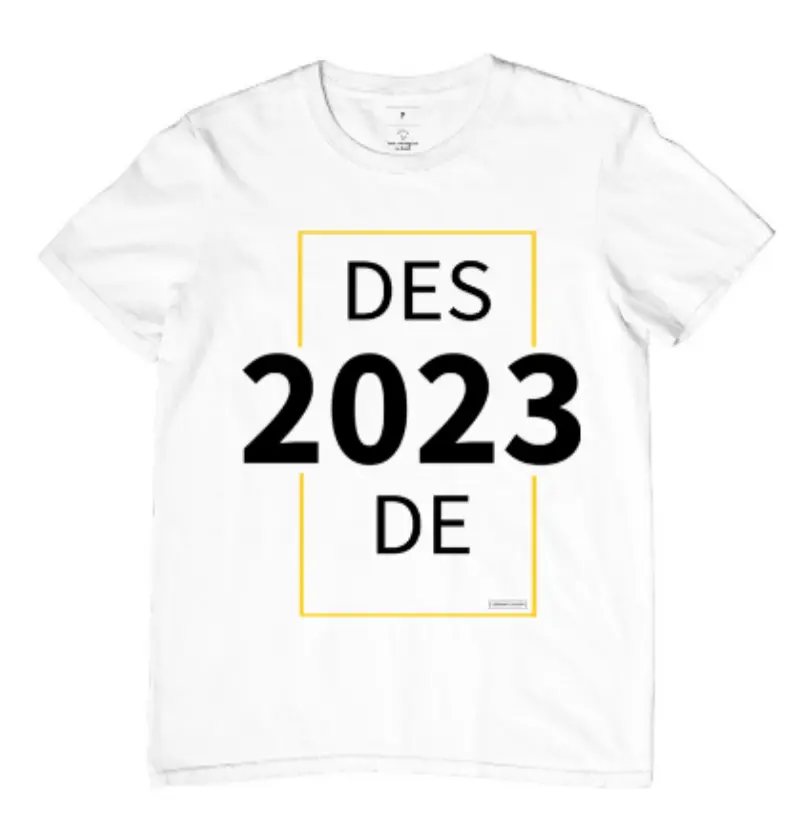 Camiseta em Algodão 2023 - US599