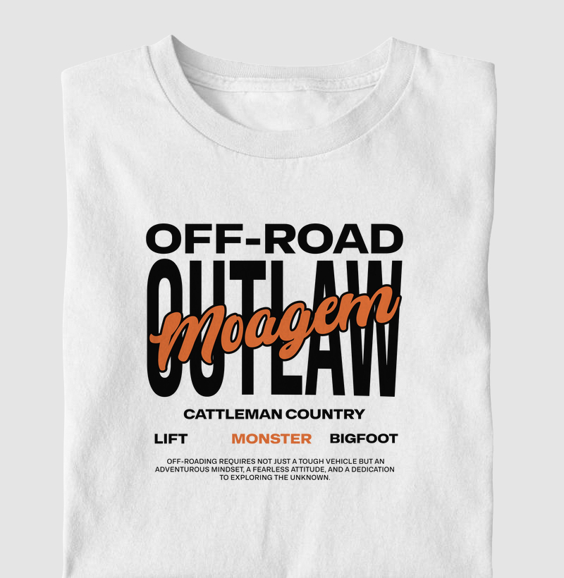 Camiseta Moagem - OFF-ROAD
