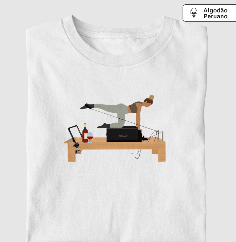 Camiseta Pilates & Wine