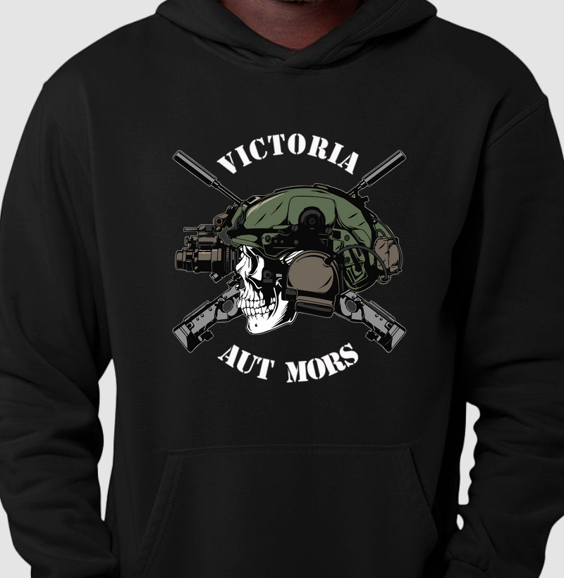 VICTORIA AUT MORS/ Hoodie Moletom