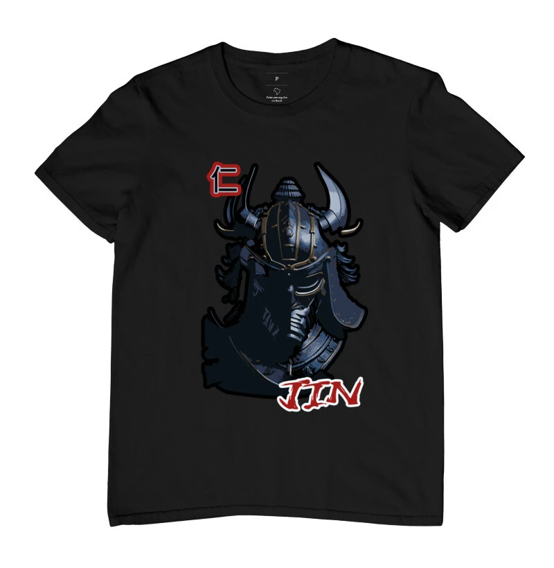 camiseta Samurai Jin – Compaixão, Benevolência