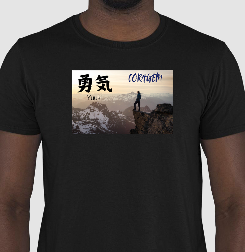Camiseta "Coragem"