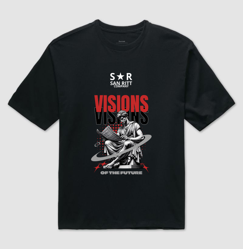 Camiseta Oversized S★R VISIONS