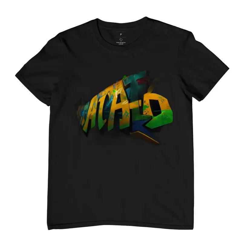 Camiseta | Graffiti Atako  | manga curta