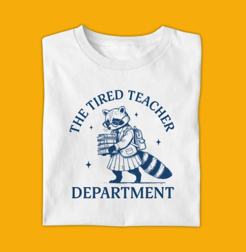 The tired teacher dept