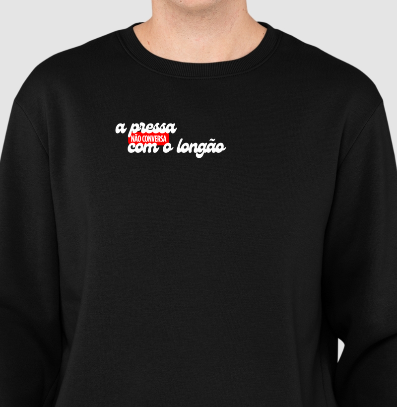 A Pressa Não Conversa Com O Longão