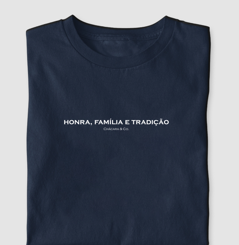 Camiseta masculina - Honra