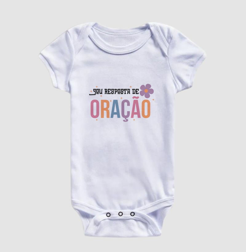 Sou resposta de oração - menina