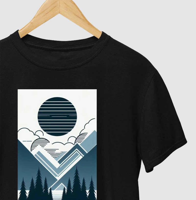 forest and mountains