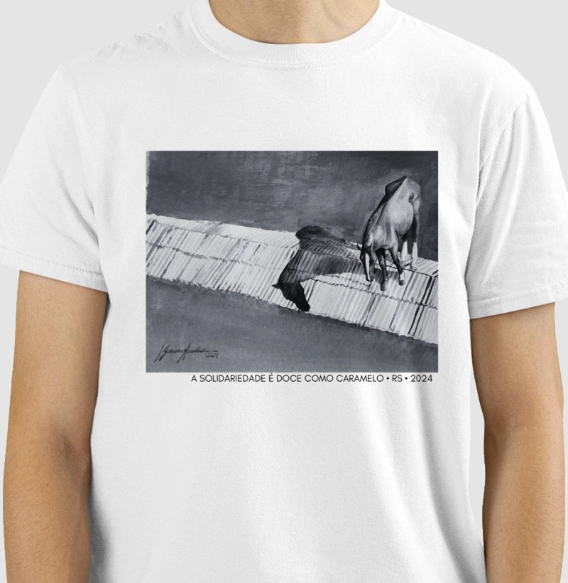 Camiseta Cavalo Caramelo