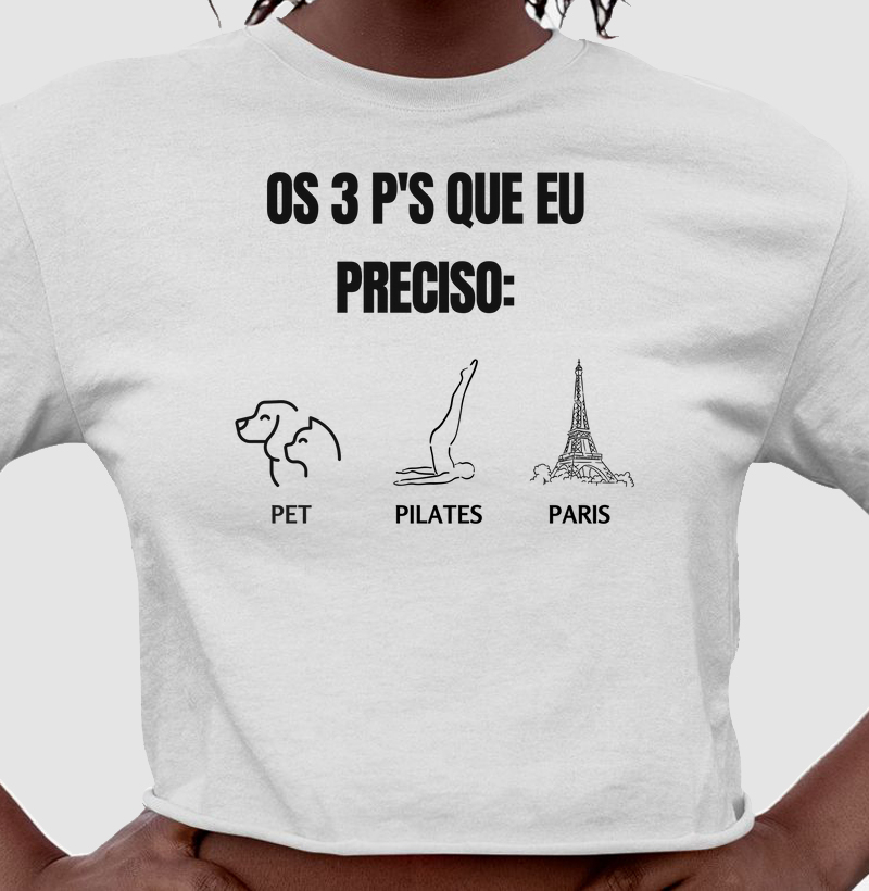 Os 3 P's que eu preciso.