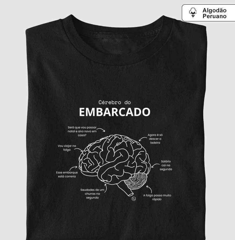 Cérebro do Embarcado algodão peruano